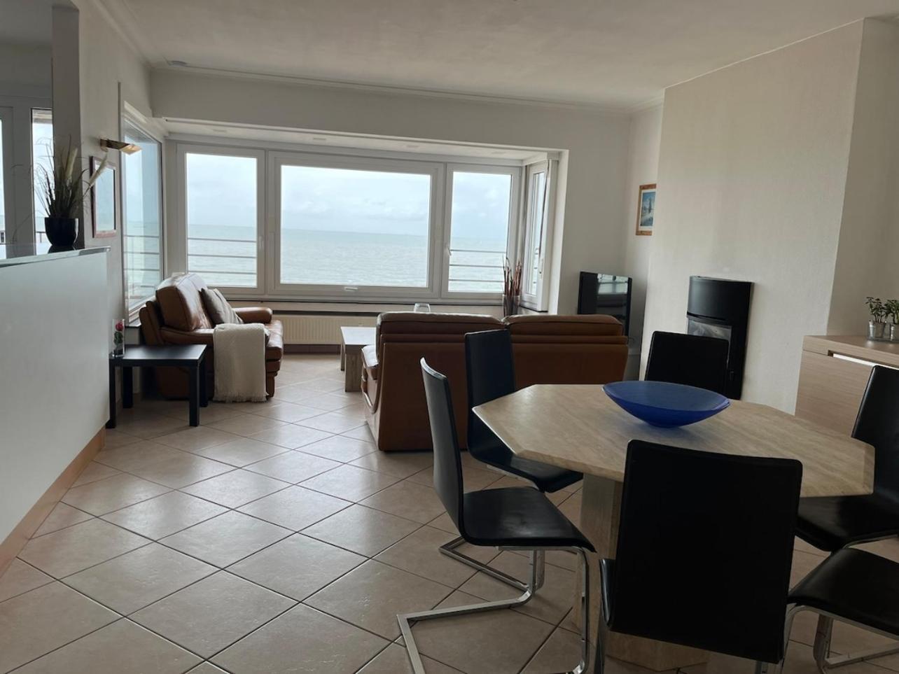 Bright Apartment With Sea View Ostende Exterior foto