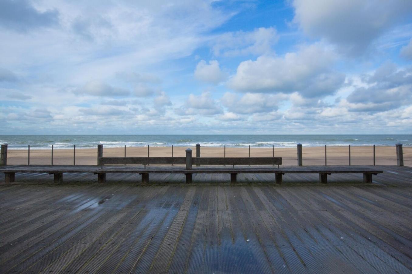Bright Apartment With Sea View Ostende Exterior foto